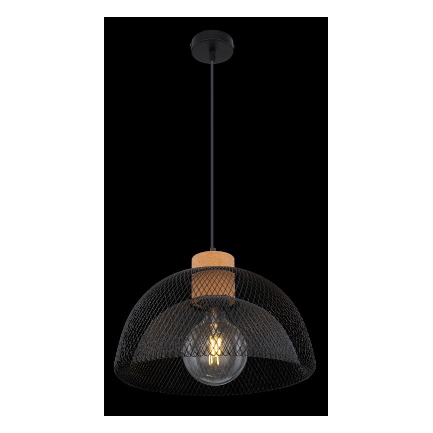 Globo 15393 - Ljuskrona med snöre VITIANO 1xE27/60W/230V