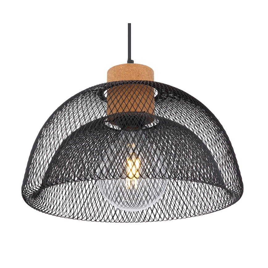 Globo 15393 - Ljuskrona med snöre VITIANO 1xE27/60W/230V