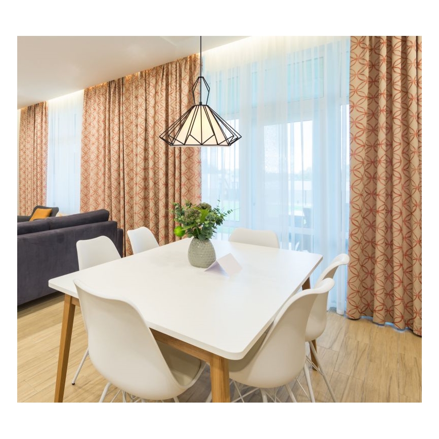 Globo 15440 - Ljuskrona med snöre GISELA 1xE27/60W/230V