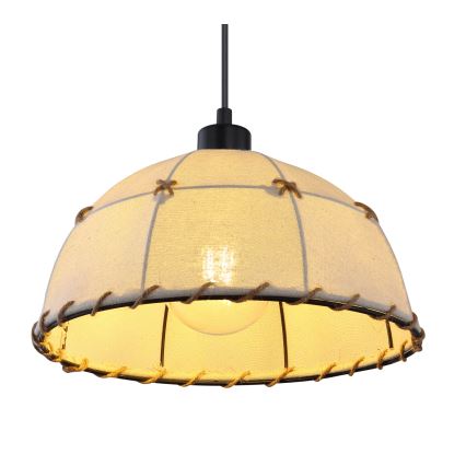 Globo 15442H - Chandeleir med snöre REX 1xE27/60W/230V