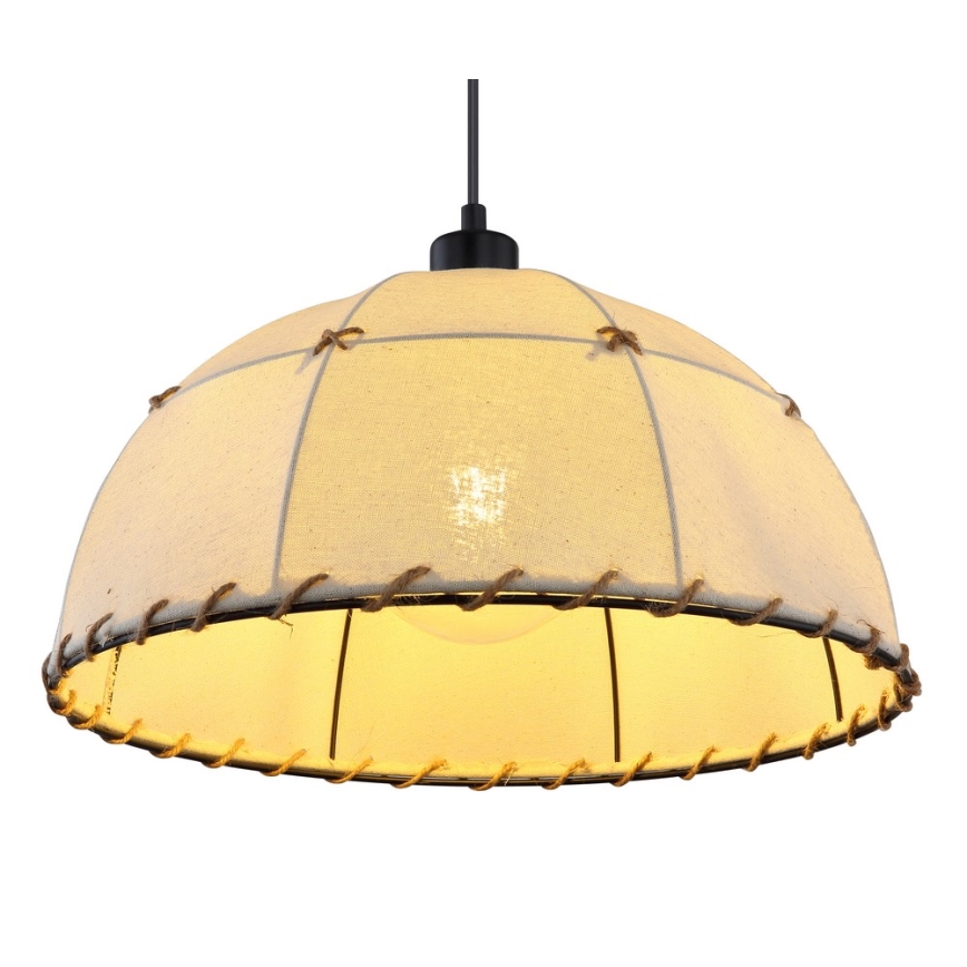 Globo 15442H1 - Ljuskrona med snöre REX 1xE27/60W/230V