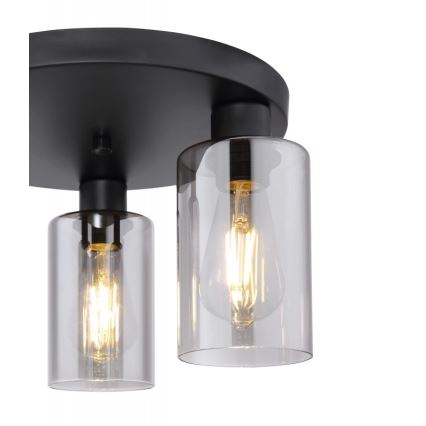 Globo - Taklampa 3xE27/60W/230V svart