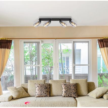 Globo - Spotlight  4xE27/15W/230V