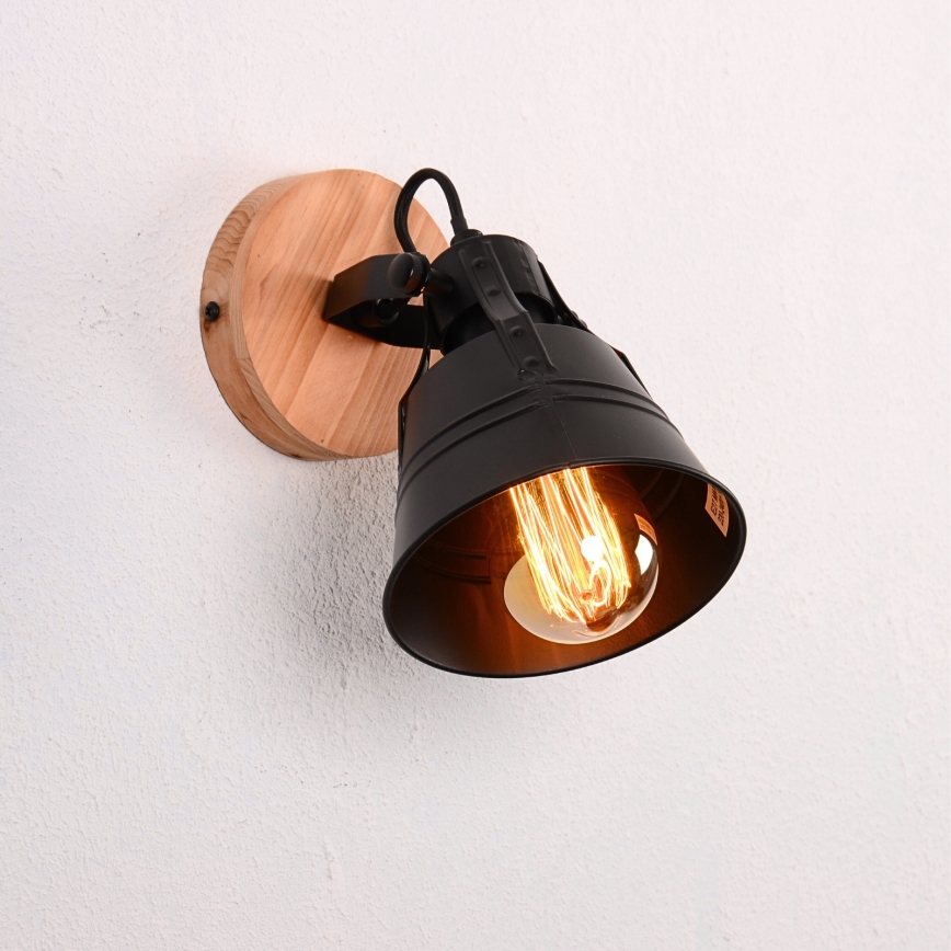 Globo - Väggspotlight 1xE27/60W/230V gran