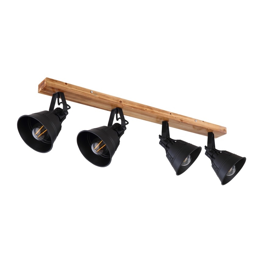 Globo - Spotlight 4xE27/60W/230V gran