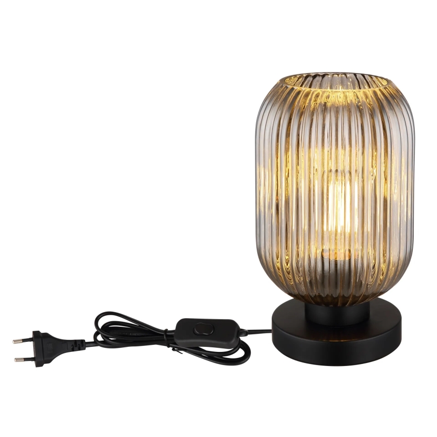 Globo - Bordslampa 1xE27/40W/230V grå