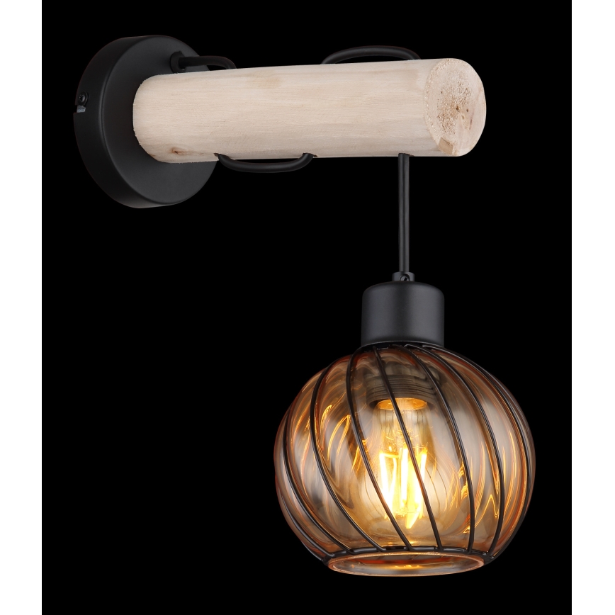 Globo - Vägglampa 1xE27/15W/230V