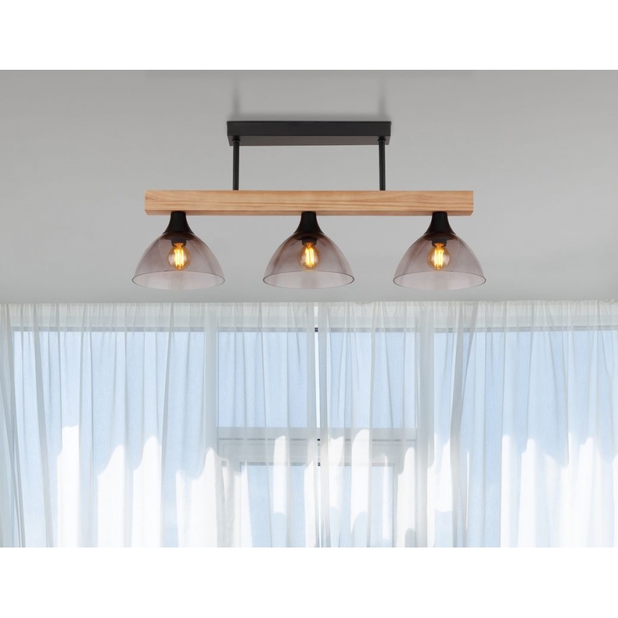 Globo - Fäst ljuskrona 3xE14/15W/230V tall