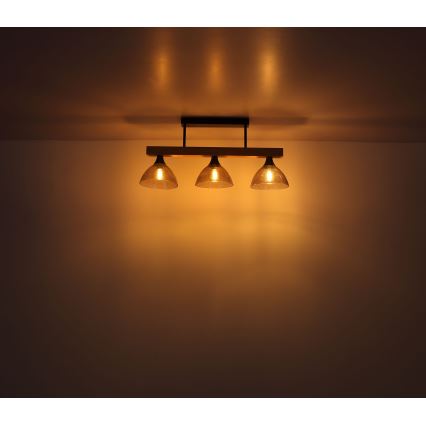 Globo - Fäst ljuskrona 3xE14/15W/230V tall