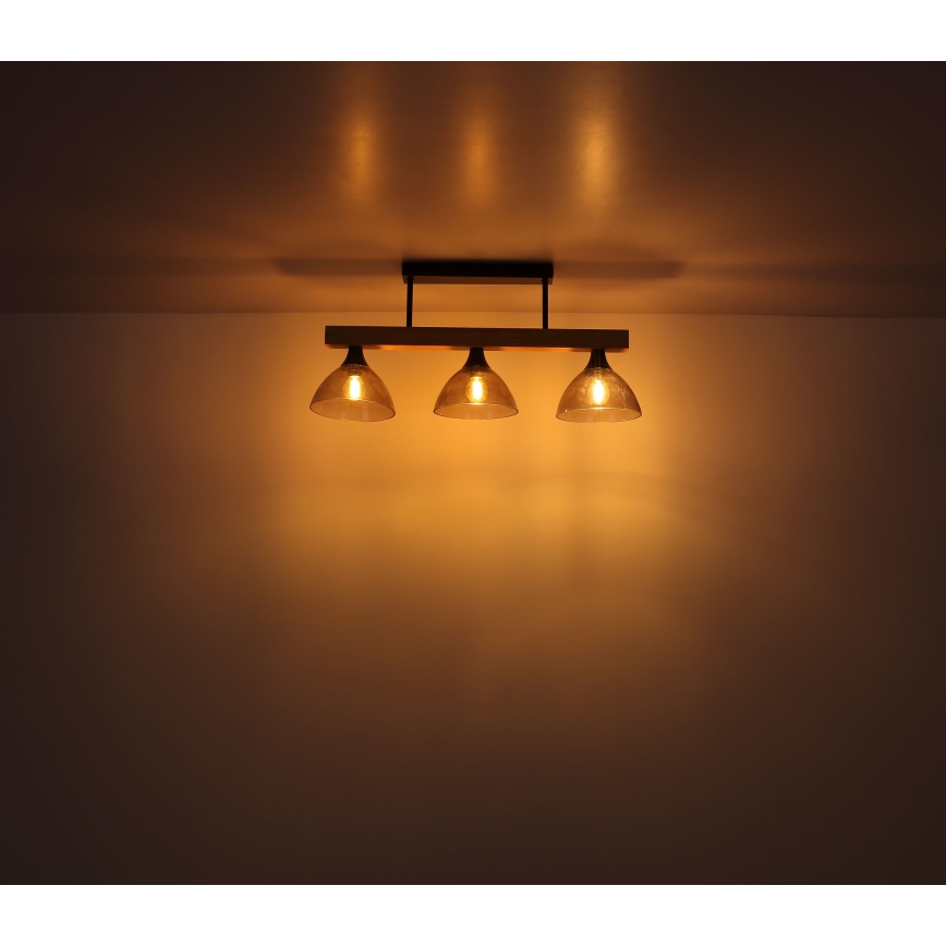 Globo - Fäst ljuskrona 3xE14/15W/230V tall