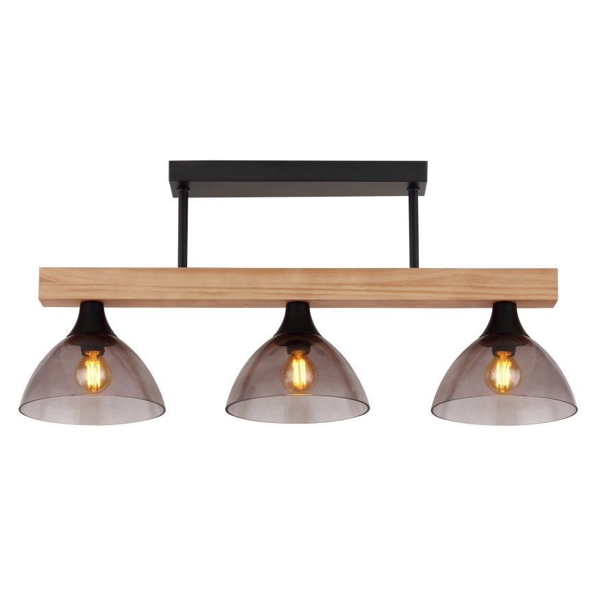 Globo - Fäst ljuskrona 3xE14/15W/230V tall