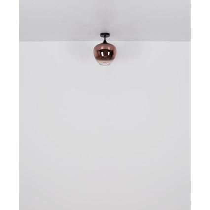 Globo - Taklampa 1xE27/40W/230V koppar