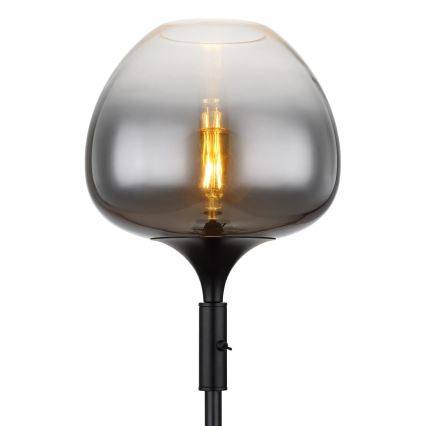 Globo - Golvlampa 1xE27/40W/230V svart
