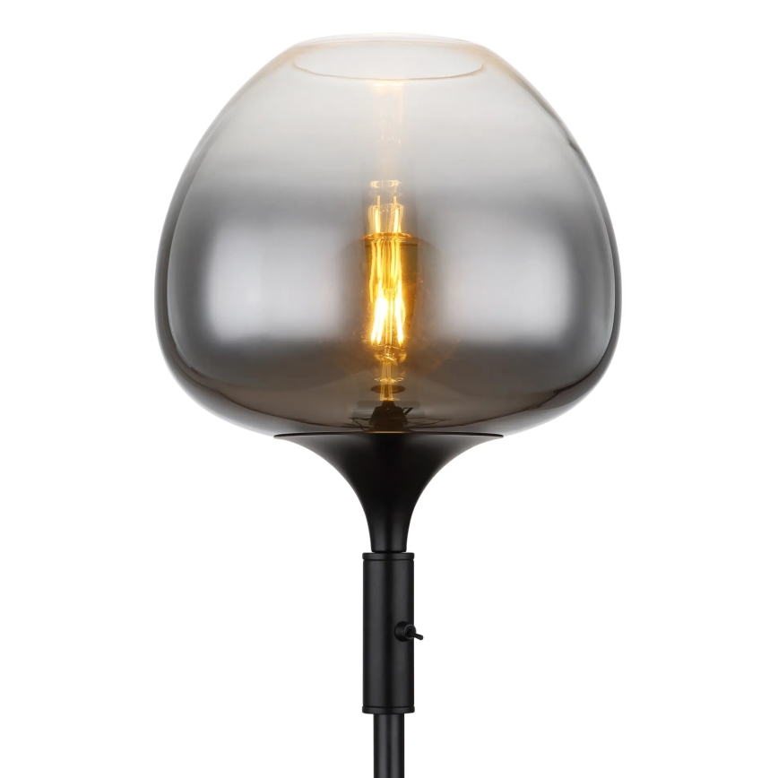 Globo - Golvlampa 1xE27/40W/230V svart