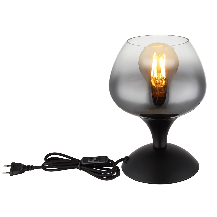 Globo - Bordslampa 1xE27/40W/230V svart