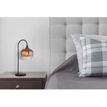 Globo - Bordslampa 1xE27/40W/230V koppar