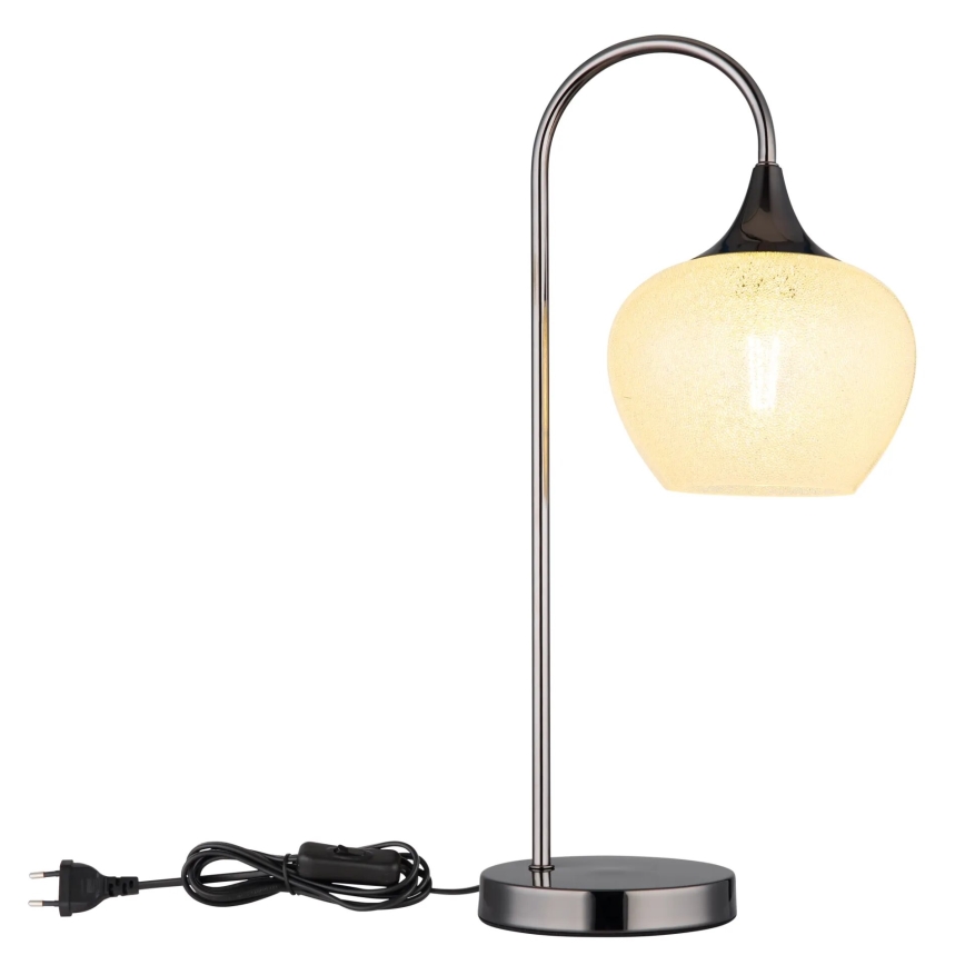 Globo - Bordslampa 1xE27/40W/230V vit/antracit