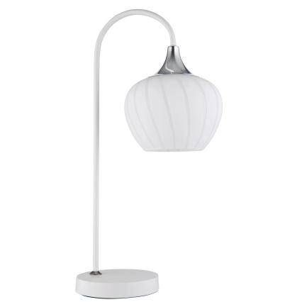 Globo - Bordslampa 1xE27/40W/230V vit