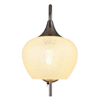Globo - Vägglampa 1xE27/40W/230V vit/antracit