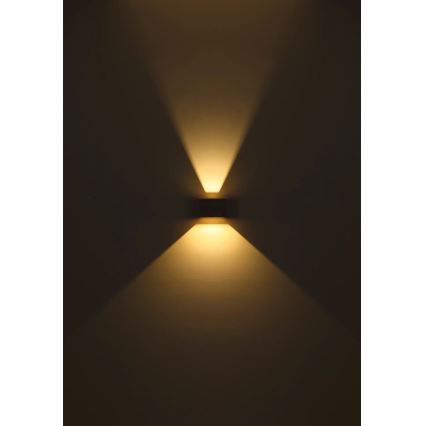 Globo - LED väggbelysning LED/8W/230V brun