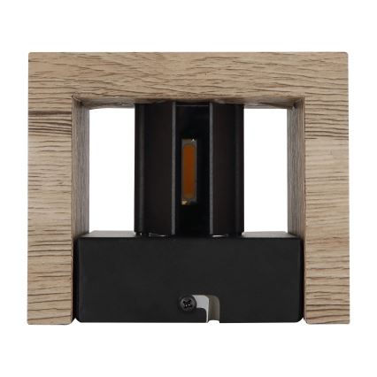 Globo - LED väggbelysning LED/8W/230V brun