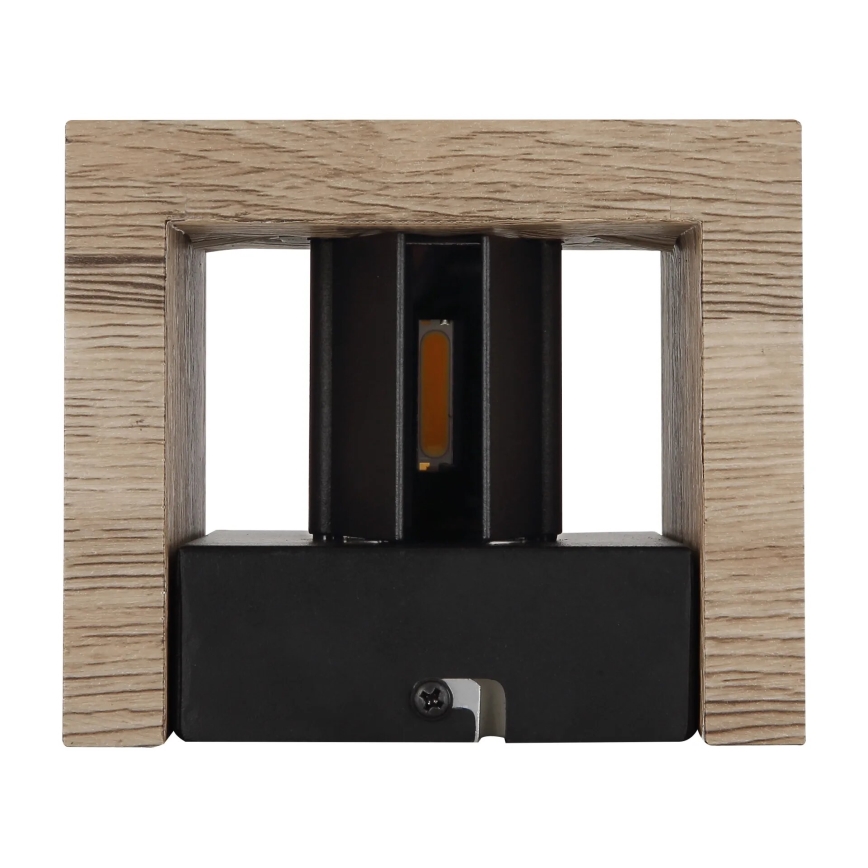 Globo - LED väggbelysning LED/8W/230V brun