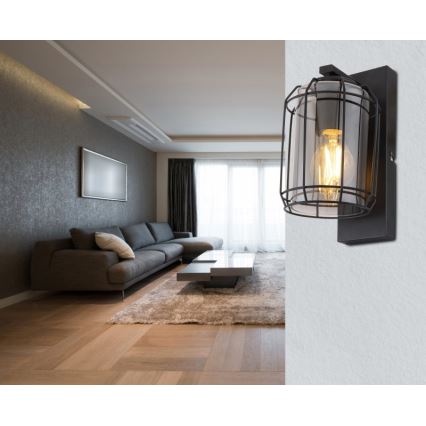 Globo - Vägglampa  1xE27/60W/230V