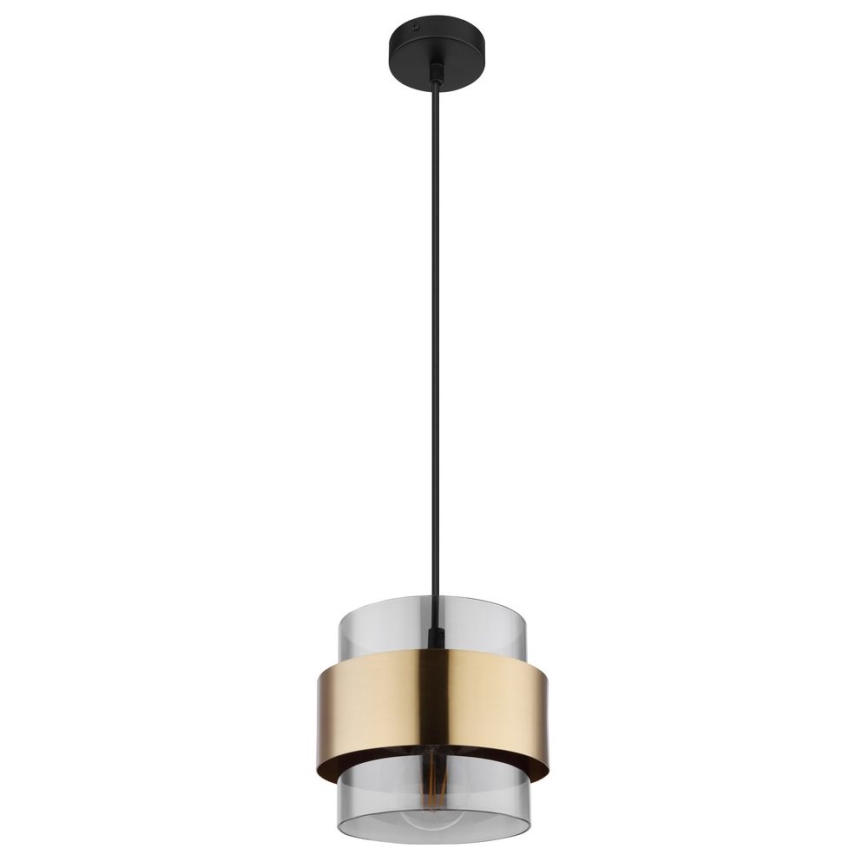 Globo - Taklampa 1xE27/60W/230V svart/mässing