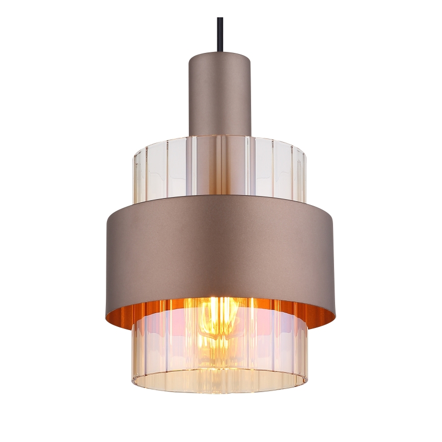 Globo - Pendellampa med vajer 1xE27/60W/230V