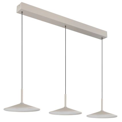 Globo - LED-pendellampa på vajer LED/24W/230V 4000K beige