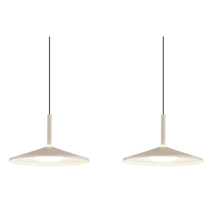 Globo - LED-pendellampa på vajer LED/24W/230V 4000K beige