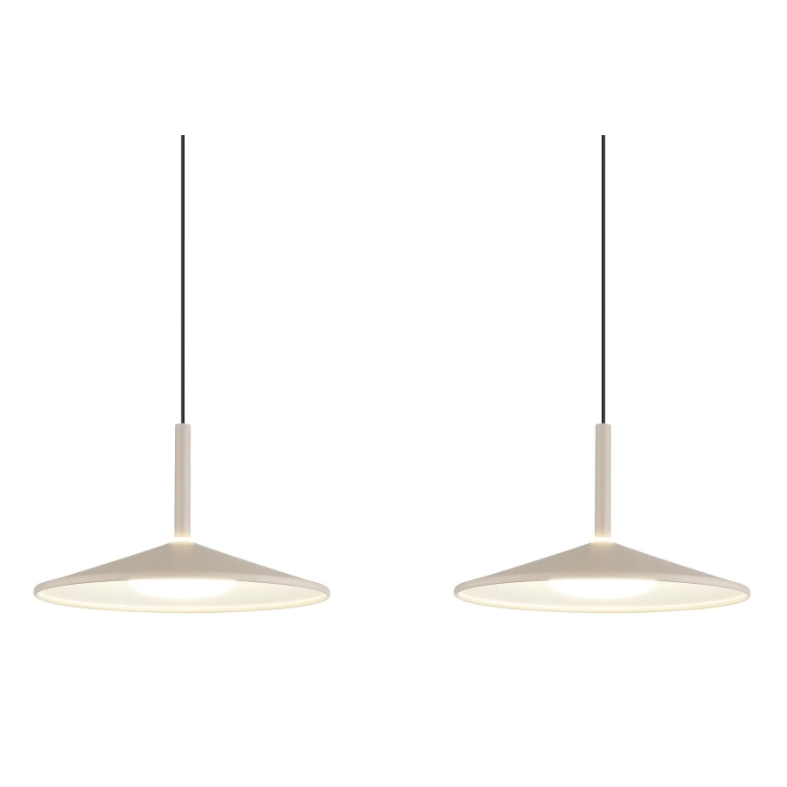Globo - LED-pendellampa på vajer LED/24W/230V 4000K beige