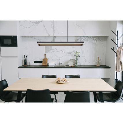 Globo - LED ljusreglerad ljuskrona på textilsladd LED/70W/230V 2700-6500K + fjärrkontroll