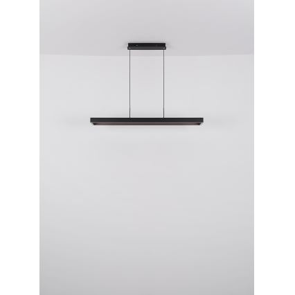 Globo - LED ljusreglerad ljuskrona på textilsladd LED/70W/230V 2700-6500K + fjärrkontroll