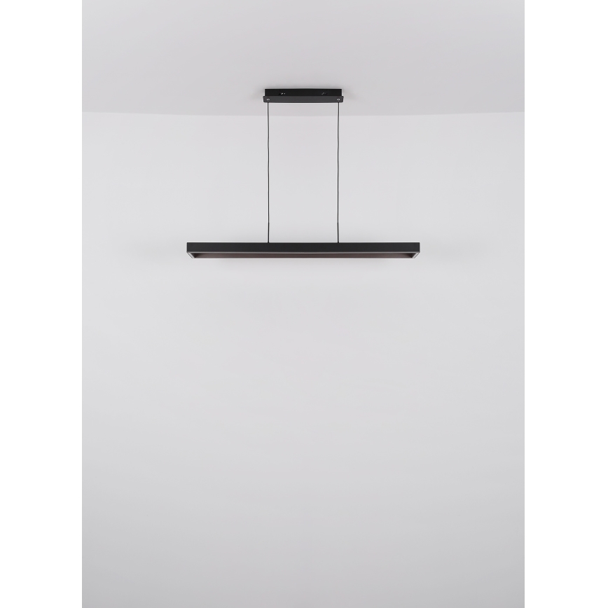 Globo - LED ljusreglerad ljuskrona på textilsladd LED/70W/230V 2700-6500K + fjärrkontroll