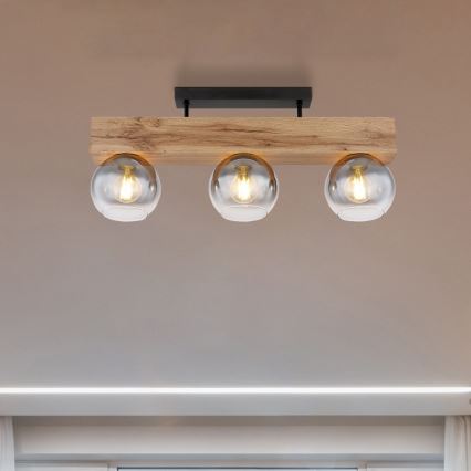 Globo - Taklampa 3xE27/40W/230V