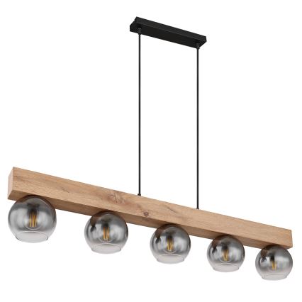 Globo - Taklampa med 5xE27/40W/230V