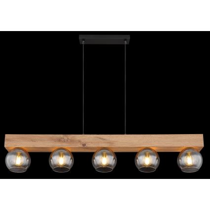 Globo - Taklampa med 5xE27/40W/230V