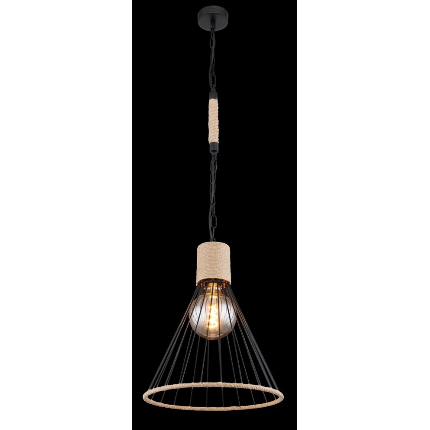 Globo 15676H1 - Ljuskrona med kedja HALIA 1xE27/60W/230V