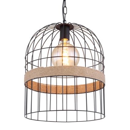 Globo 15677H1 - Ljuskrona med kedja HALIA 1xE27/60W/230V