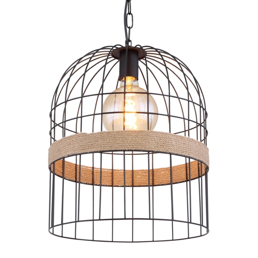 Globo 15677H1 - Ljuskrona med kedja HALIA 1xE27/60W/230V