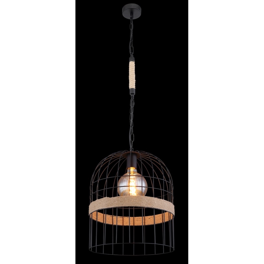 Globo 15677H1 - Ljuskrona med kedja HALIA 1xE27/60W/230V