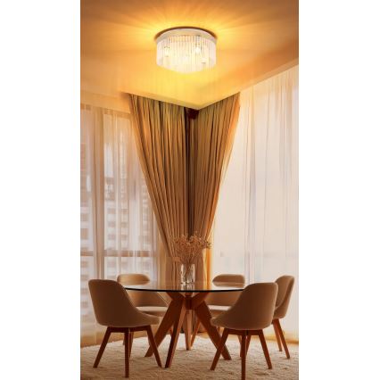 Globo - Taklampa 5xE27/60W/230V Ø 50 cm