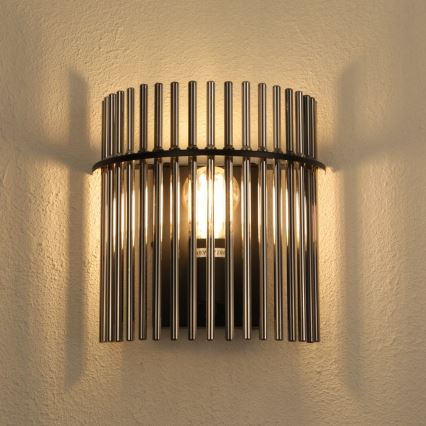 Globo - Vägglampa 1xE27/60W/230V svart