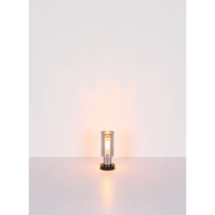 Globo - Bordslampa 1xE27/25W/230V diameter 11 cm svart