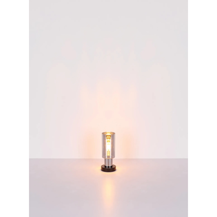 Globo - Bordslampa 1xE27/25W/230V diameter 11 cm svart