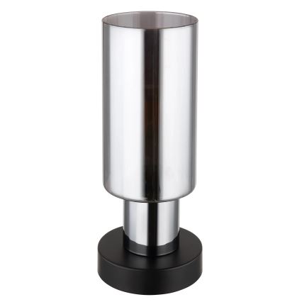 Globo - Bordslampa 1xE27/25W/230V diameter 11 cm svart