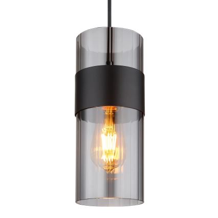 Globo - Ljuskrona med textilsladd 1xE27/60W/230V