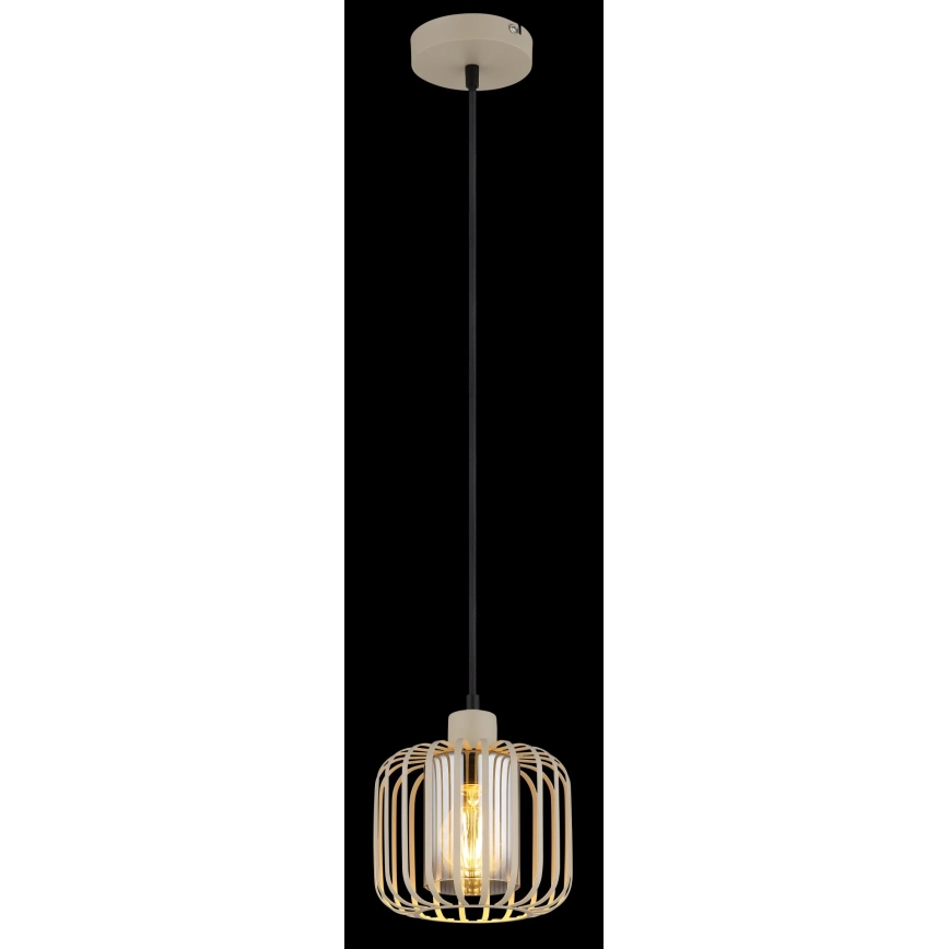 Globo - Pendellampa med sladd 1xE27/40W/230V Ø 18 cm