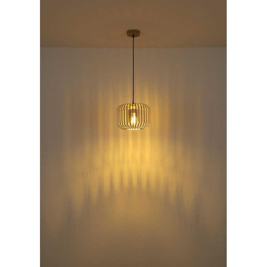 Globo - Pendel på kabel 1xE27/40W/230V Ø 28 cm